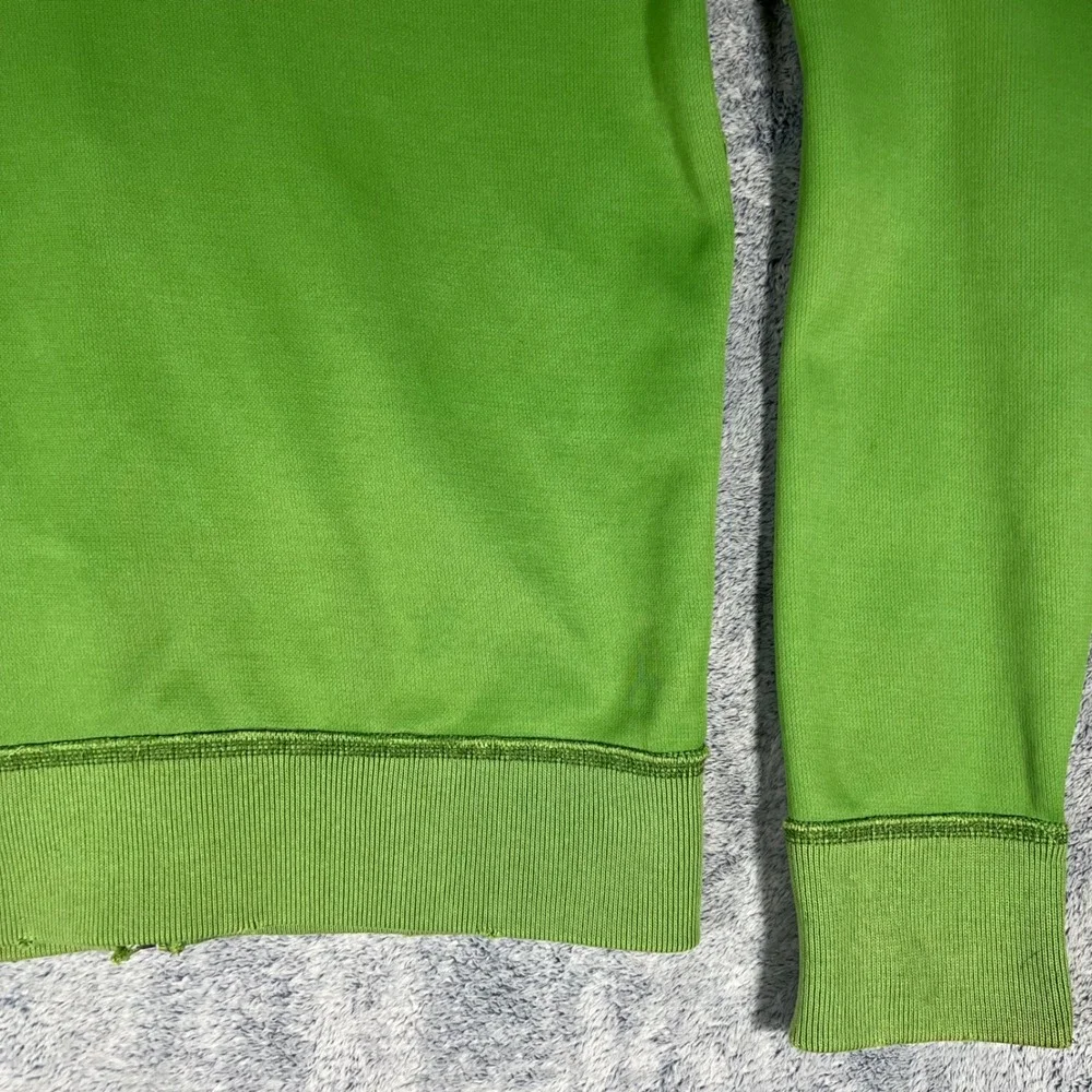 Abercrombie &‎ Fitch Mens Green Full Zip Track Jacket Large Vintage Y2K Athletic